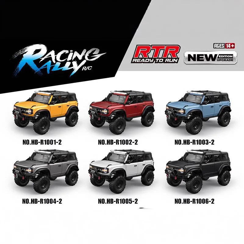 ใหม่ 1/10 Rc รถ 4wd Rtr Hb R1001 ม้า Full Scale Led 2.4g รีโมทคอนโทรล ...