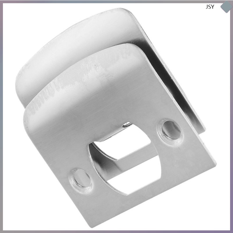 2 ชิ้นเหล็กเสริม Protector Silver Deadbolt Strike แผ่นประตู Latch ...