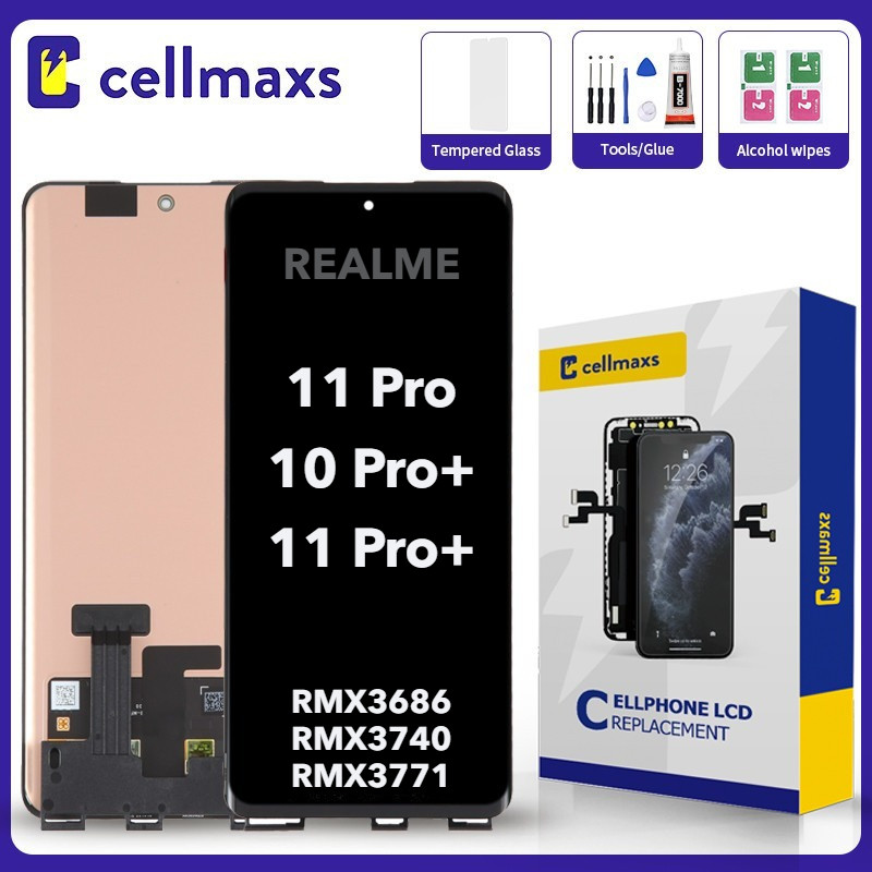 สําหรับ REALME 10 Pro+ 11 Pro 11 Pro+ RMX3686 RMX3687 RMX3740 RMX3741 ...