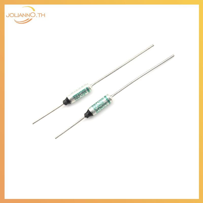 Joliann0 10 ชิ้น SF240E 240℃ 10A 250V SEFUSE Cutoffs NEC ฟิวส์ความร้อน ...