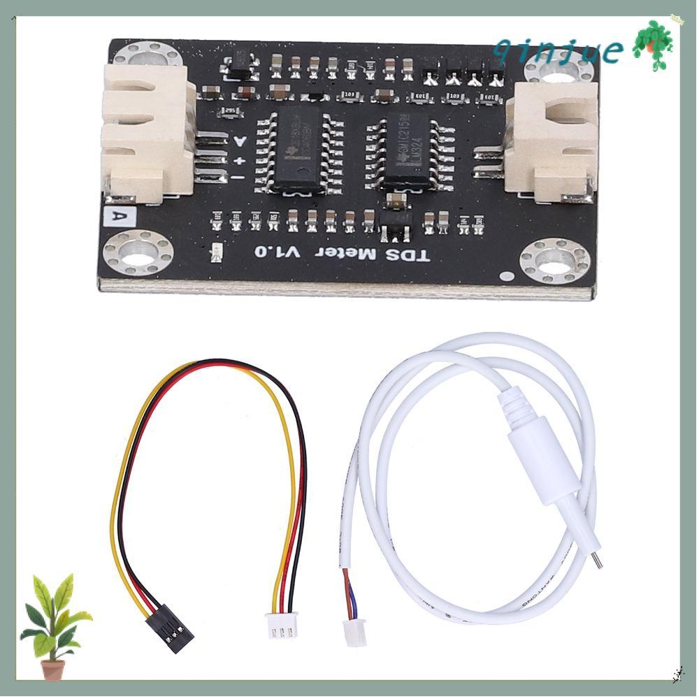 QINJUE Analog TDS Sensor, DC 3.3-5.5V ขนาดกะทัดรัดทดสอบน้ํา,เมตร V1.0 ...