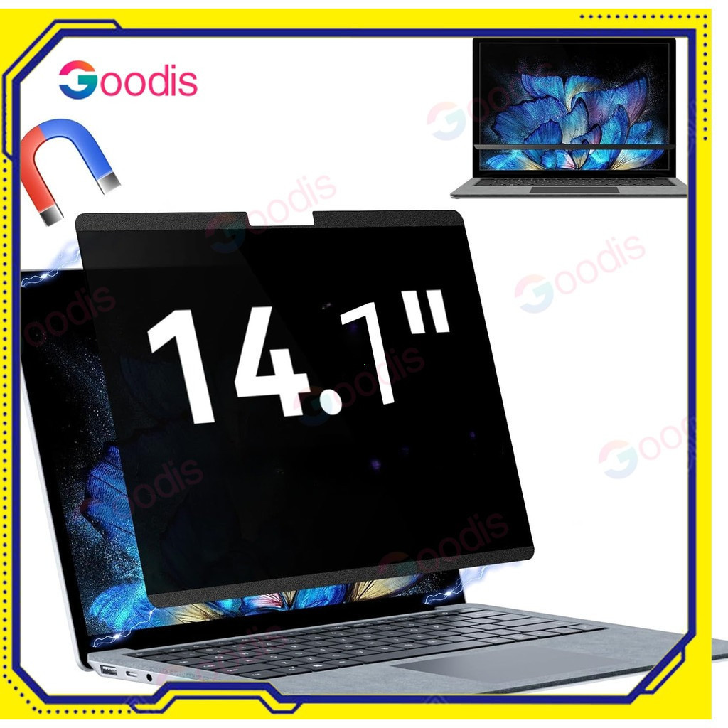 Magnetic Privacy Screen Notebook 13 14 15.6 16“ ถอดได้ ฟิล์มกรองแสง ...