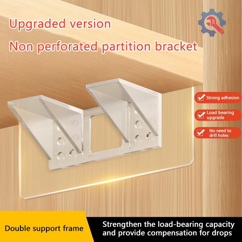 [GEX] 4 ชิ้น L-type Bracket Wall Support Wall-mounted Rack ชั้นวางอะคร ...