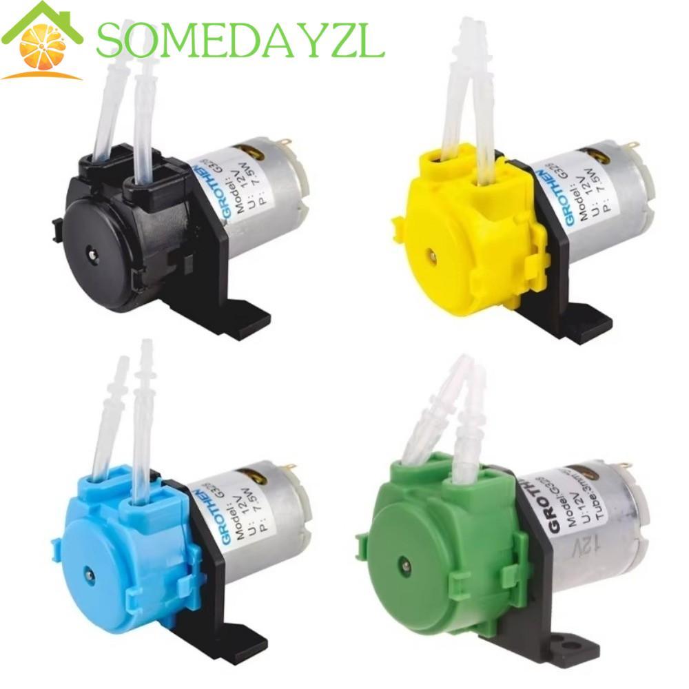 SOMEDAYZL 12V DC Dosing Pump, DC Powered Peristaltic Design Peristaltic ...