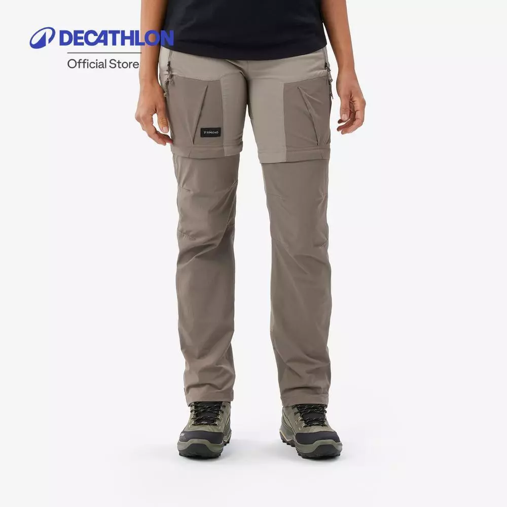 Trekking 2-In-1 Zip-Off Trousers Mt500