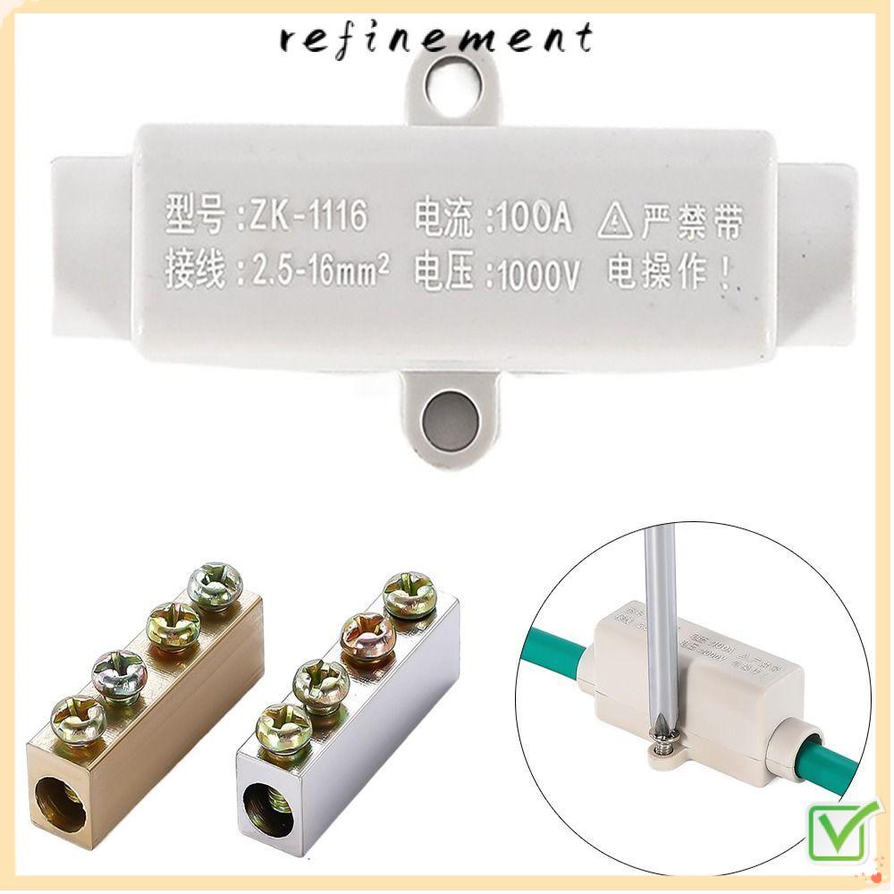 REFINEMENT Quick Terminal Block, High Power ไม่มีการเชื่อมต่อ High ...