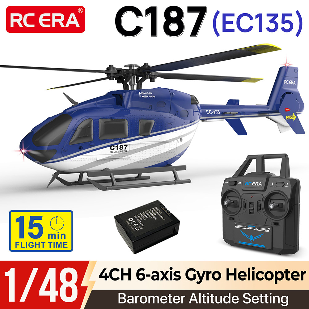 RC ERA C187 เฮลิคอปเตอร์ 4CH 1/48 Scale บารอมิเตอร์ความสูงการตั้งค่า ...