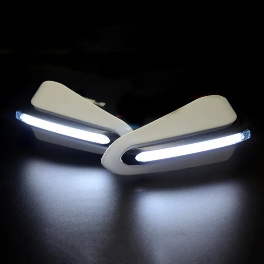 ไฟ LED Handguard Anti-drop Hand Guard ลักษณะที่ละเอียดอ่อน ABS Hand ...