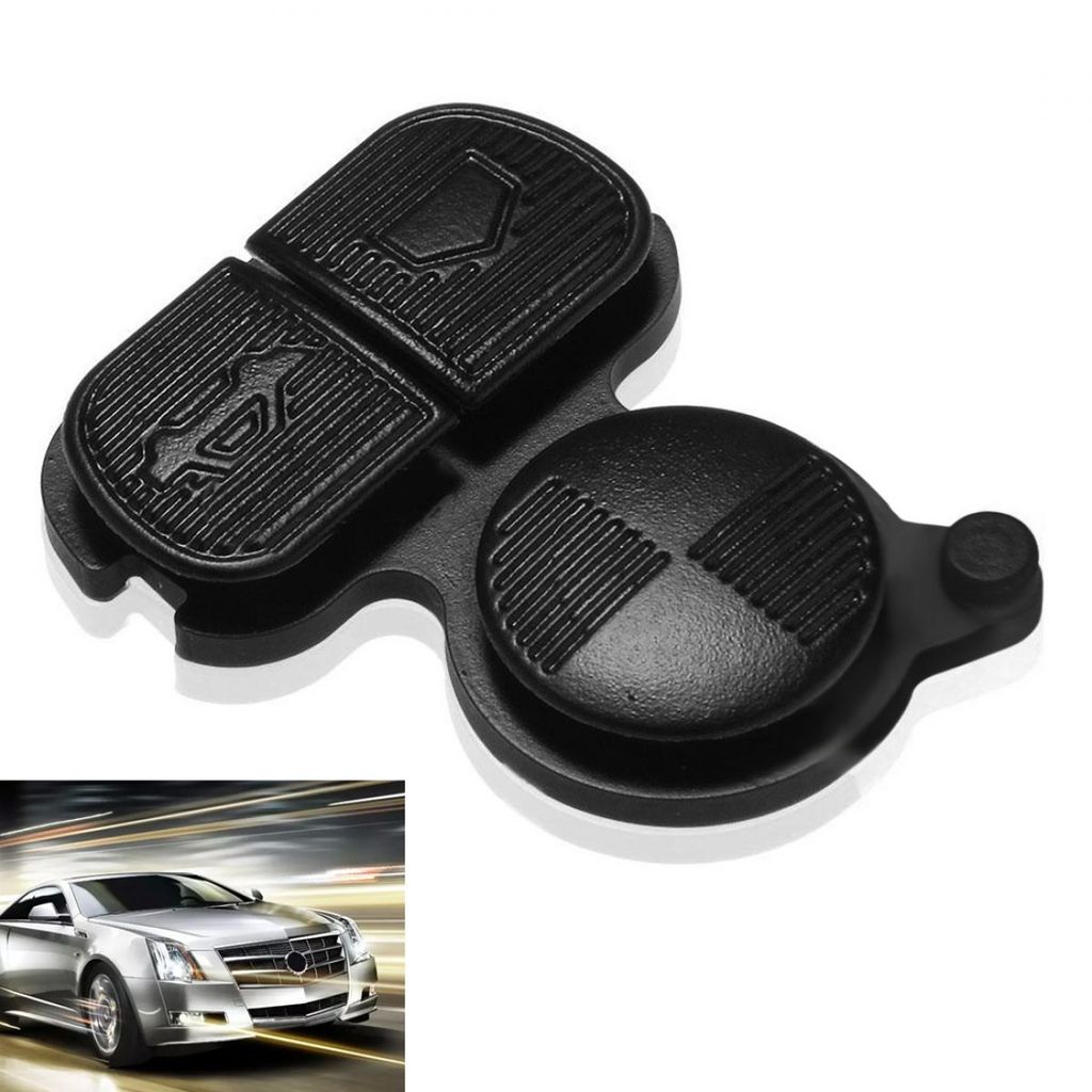 สีดํา 3 ปุ่มเปลี่ยน Entry Remote Key Fob Shell Case Housing Fit สําหรับ ...