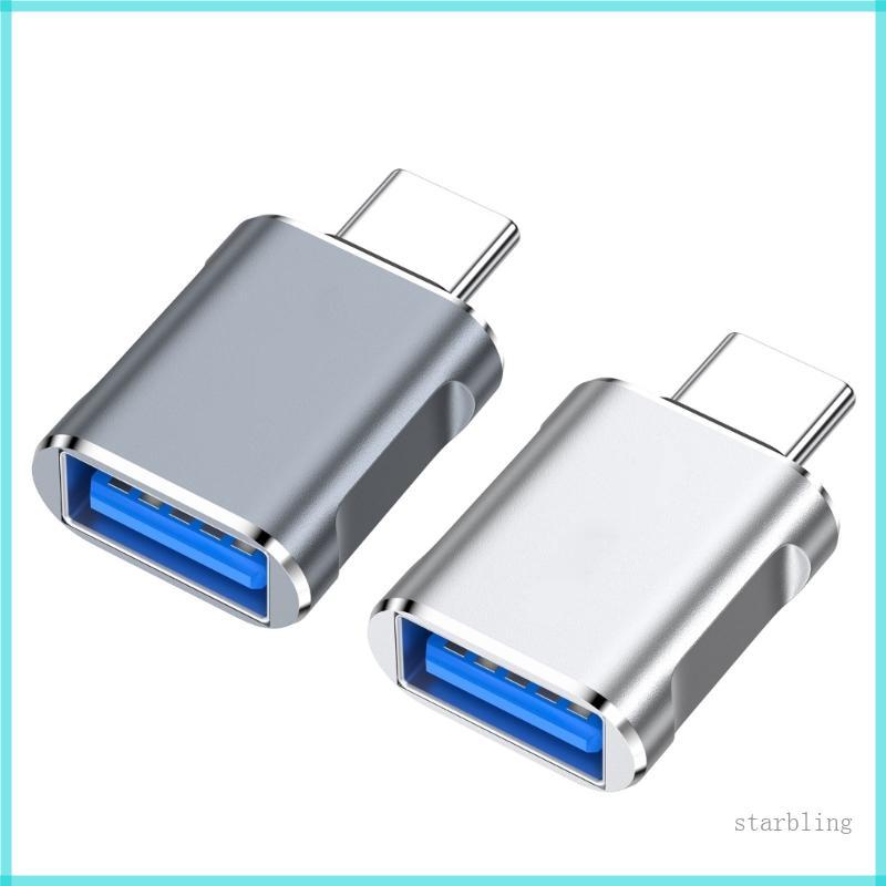Star Metal USB to Type C OTG Converter Plugs and Play Adapter เชื่อมต่อ ...