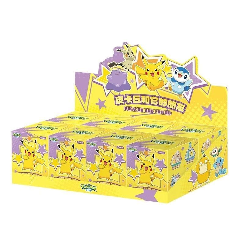 Pokémon Pokémon Pikachu and Its Friends Mystery Box Figure Car Table ...