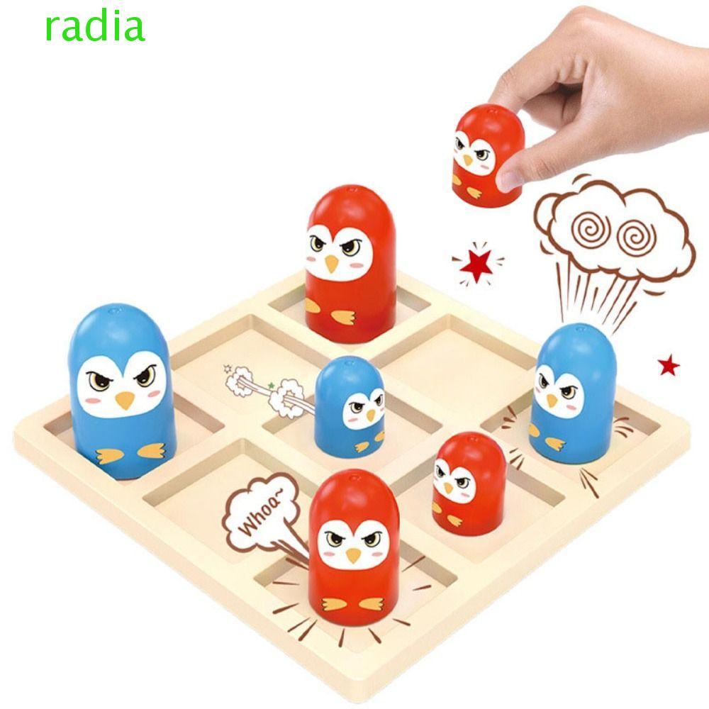 Juego De Tic Tac Toe Big Eat Small Para 2 Jugadores | Tablero De Estrategia Azul Y Naranja Para Niños Y Padres | Regalo Educativo Para Toda La Familia