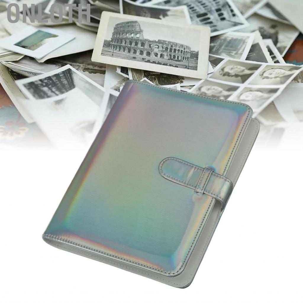 Onloth Pockets Picture Album 256 PU Wearproof น้ำหนักเบา Mini Photo ...