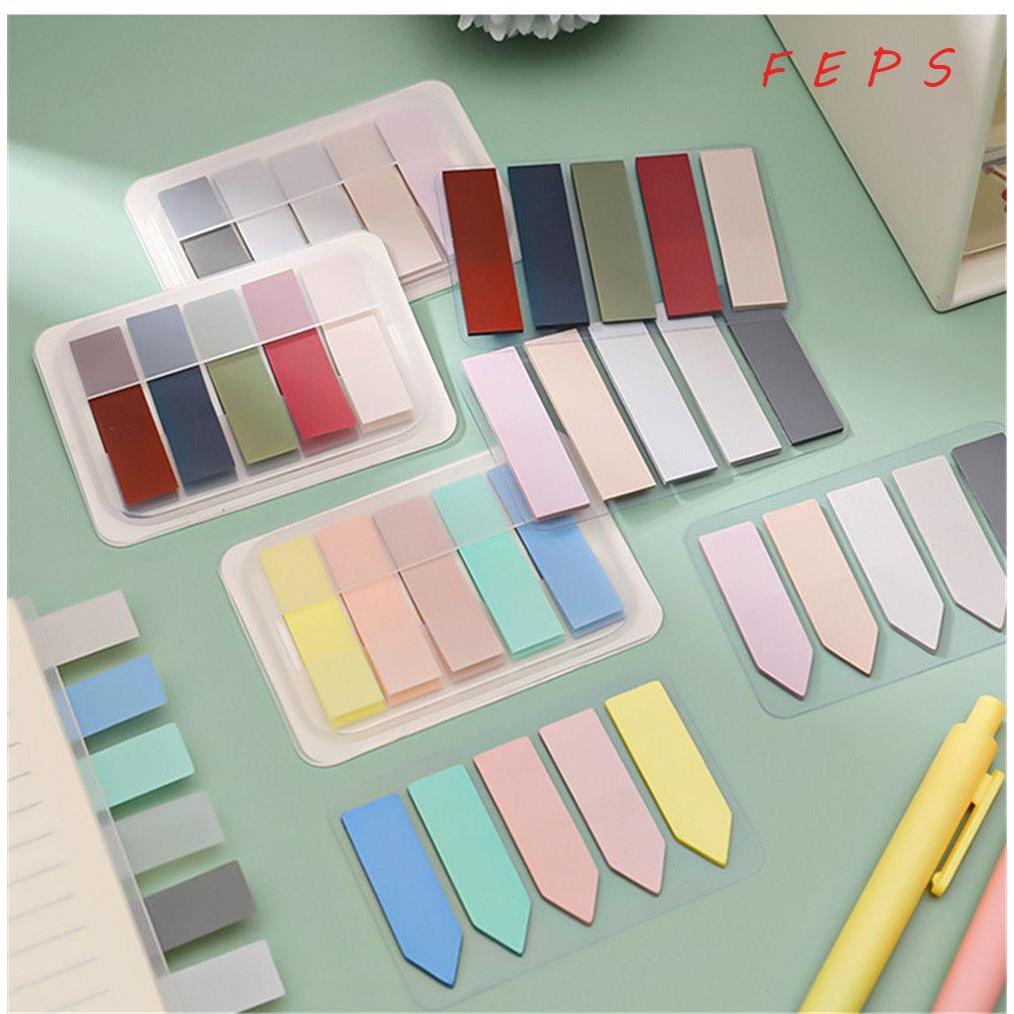 FEPS 100 แผ่น Memo Pad เครื่องเขียน Vintage สี Key Points Label อุปกรณ์ ...