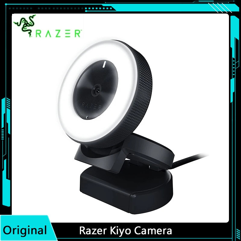 Razer Kiyo Streaming Webcam: Full Hd 1080p 30 Fps Ring Light W/ปรับความ ...
