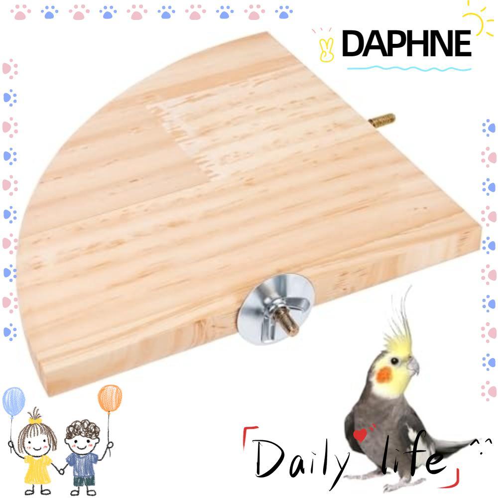 DAPHNE Parrot Perch Corner, Flat Perches Fan Shape Bird Perch คุณภาพสูง ...