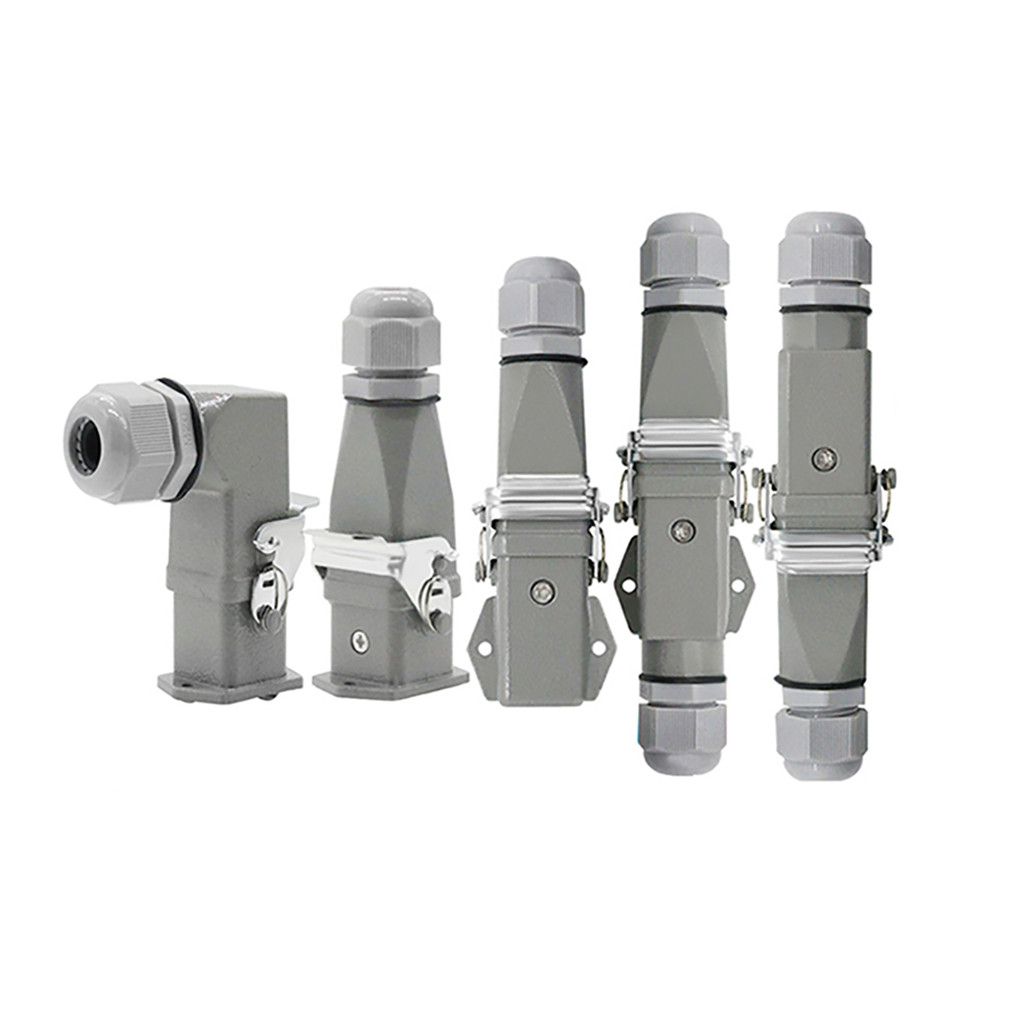 Heavy Load Connector HA003 สี่เหลี่ยมผืนผ้า 4/5 Core 6 Pin 8-Bit Hot ...