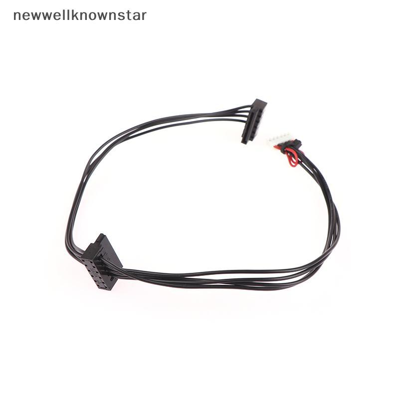 Newwellknownstar 6Pin ถึง 2-Port HDD SATA Power Socket Cable Conector ...