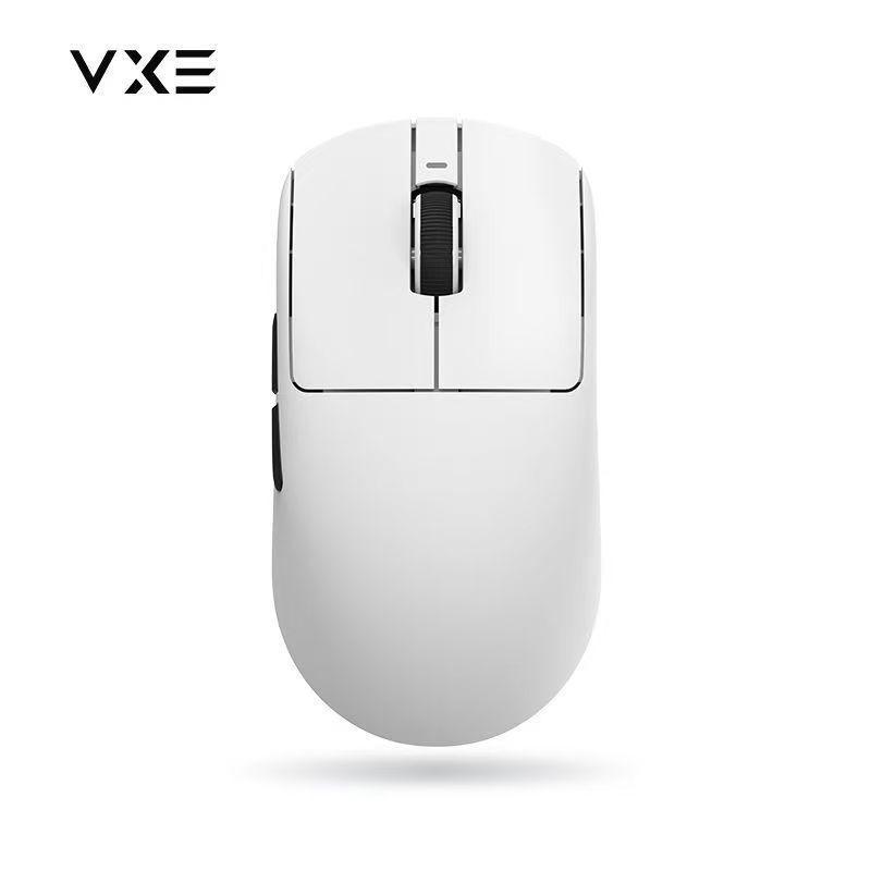 Imagem de referência: Mouse Gamer VGN VXE Dragonfly R1-SE PAW3395 Tri-mode Branco