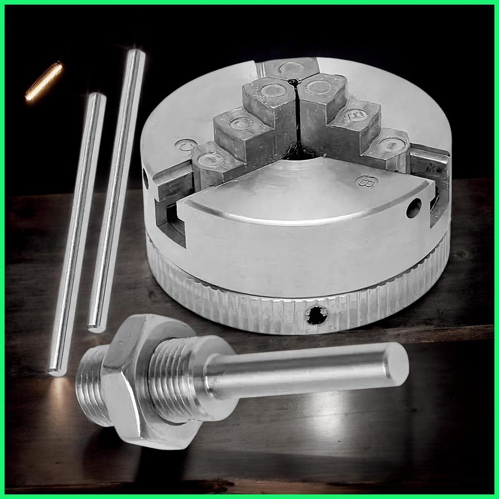 Scroll Chuck เครื่องกลึงโลหะ Self-Centering Precision Collet เจาะ ...