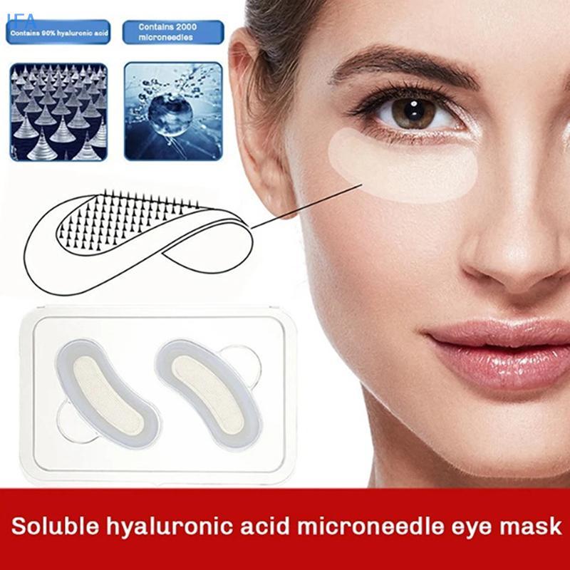 IFA 1 คู่กรดไฮยาลูโรนิก Microneedle Eye Patch Mask สําหรับต่อต้านริ้ว ...
