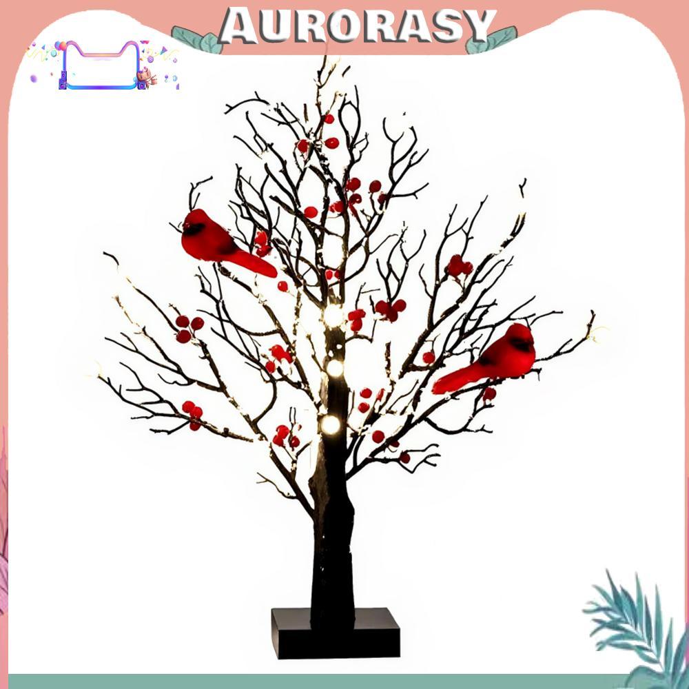 [AS] ต้นไม้เรืองแสงสไตล์วินเทจพร้อม Cardinals Lighted Mini Birch Tree ...
