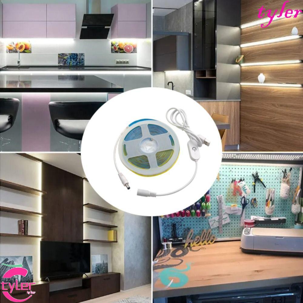 TYLER LED ภายใต้ไฟตู้,การควบคุมหรี่แสงได้ DC 5V ไฟ LED Strip, Motion ...