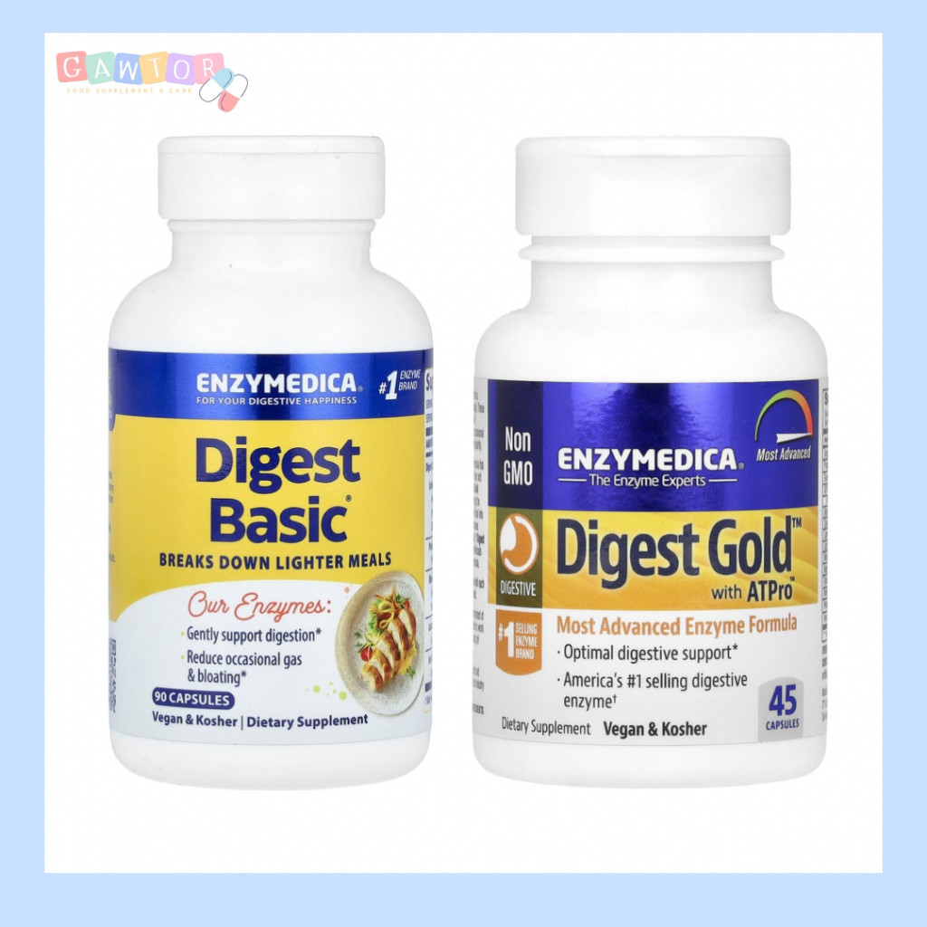 เอนไซม์ ช่วยย่อยอาหาร ( Enzyme ) ชนิดเม็ด Digest Basic, Digest Gold ...