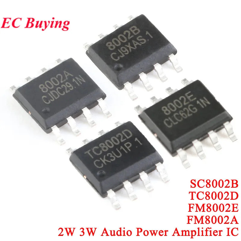 10 ชิ้น/5 ชิ้น TC8002D 8002D SC8002B 8002B 3W FM8002E 8002E FM8002A ...