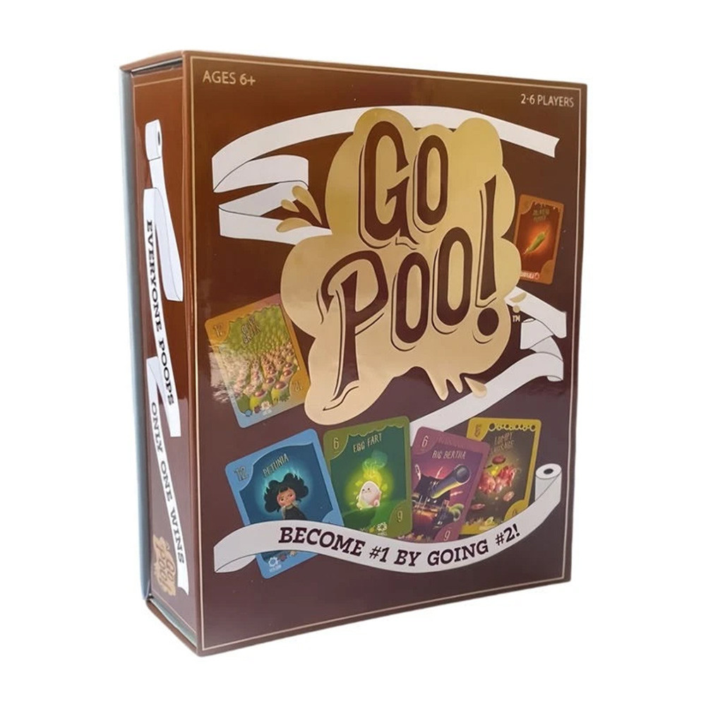 Paper House: Go Poo! Loud Laughter Card Collection Game Family Night ...