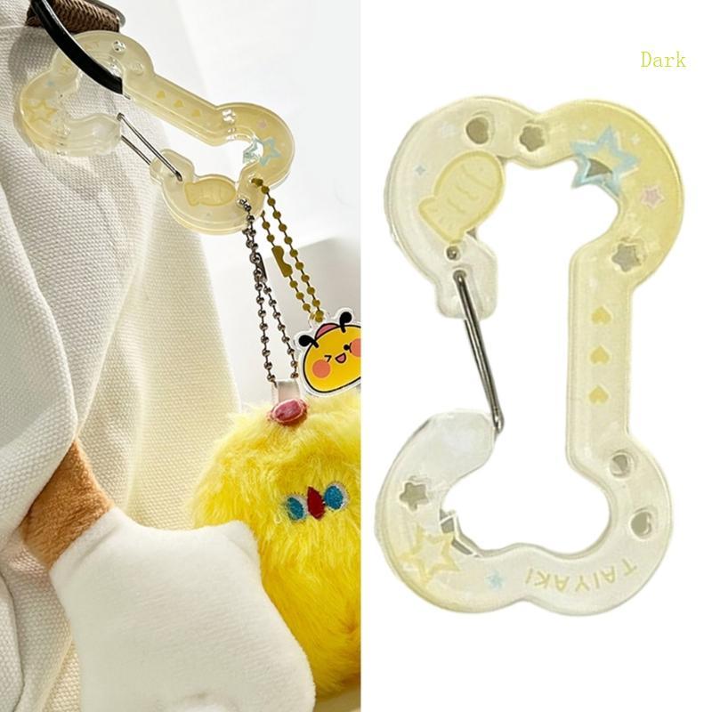 Dark Sleek Geometric Keyring อุปกรณ์เสริมคริสตัลอะคริลิคหัตถกรรมกับ ...