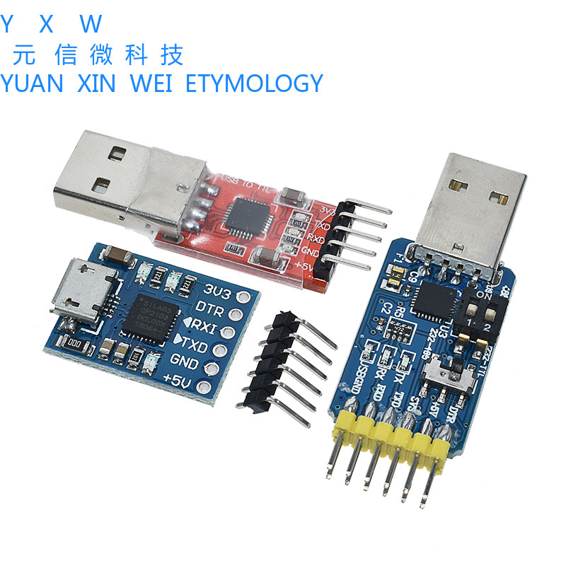CP2102 โมดูล USB ถึง TTL อัพเกรดบอร์ด UBS ถึง Serial Port STC ...