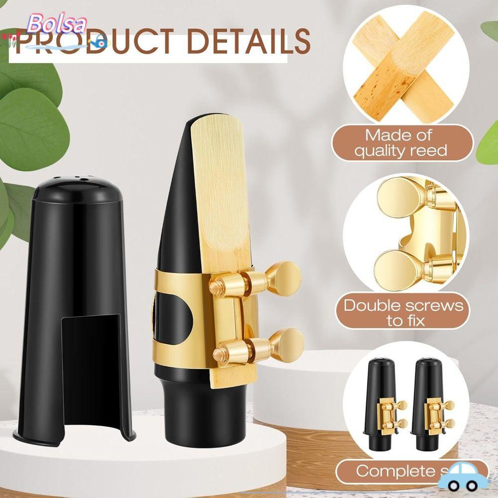BOLSA Alto Sax Mouthpiece Kit, อุปกรณ์เครื่องมือ DIY แซ็กโซโฟน ...