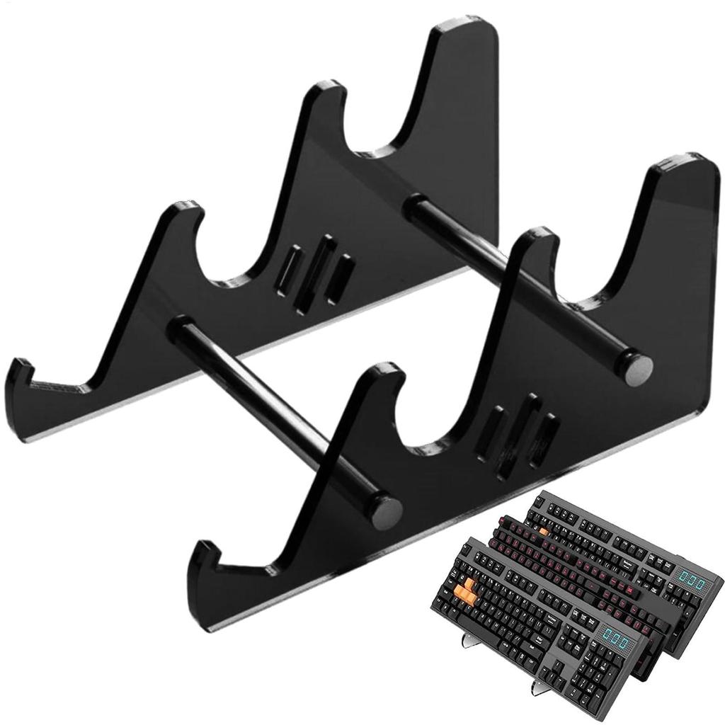 Computer Keyboard Display Acrylic Display Stand Shelf 3 Layer Space ...