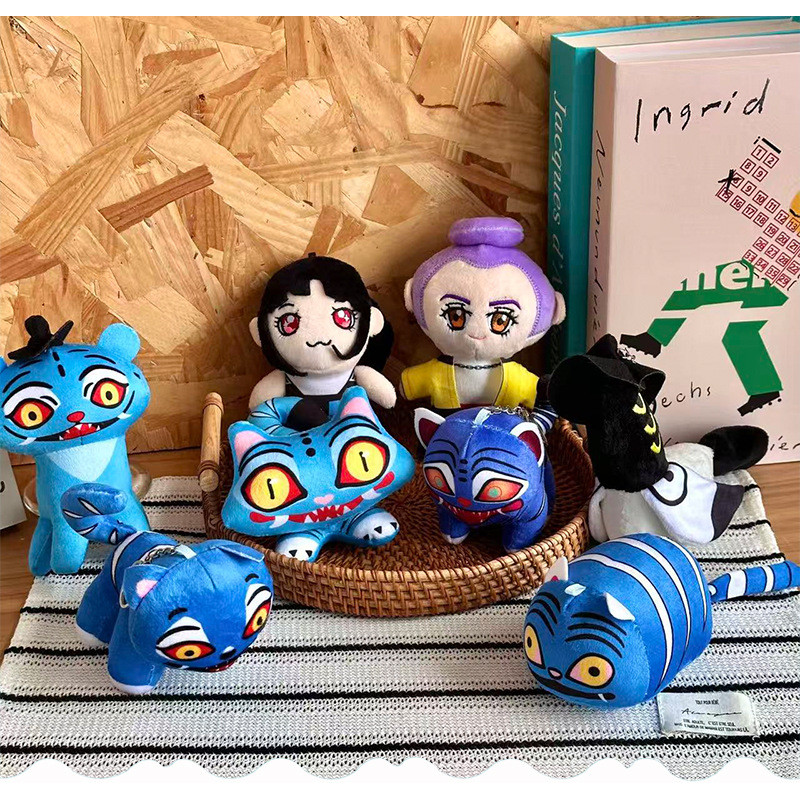 KPop Demon Hunters Rumi พวงกุญแจตุ๊กตาตกแต่งน่ารัก Derpy Tiger ตุ๊กตา ...