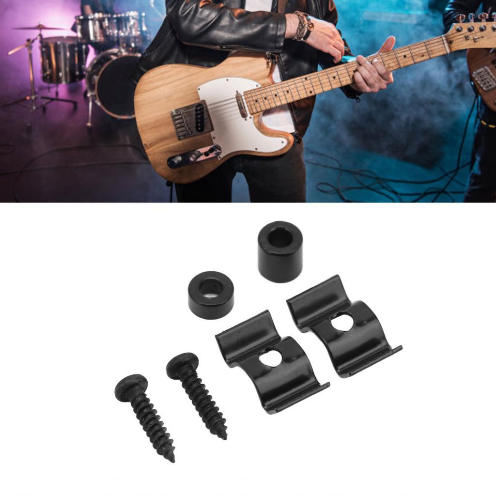 Mingzhe Guitar String Retainer Iron Compact Guide สำหรับเปลี่ยน (สีดำ ...