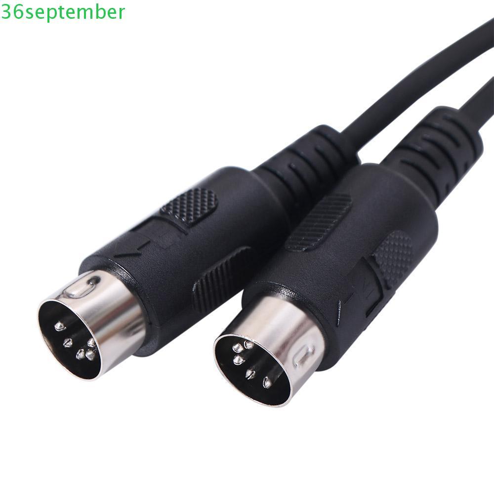 SIPTEMBER DIN 5PIN สาย MIDI DIN 5PIN เพลงสาย DIN ปลั๊ก 5 Pin Double ...