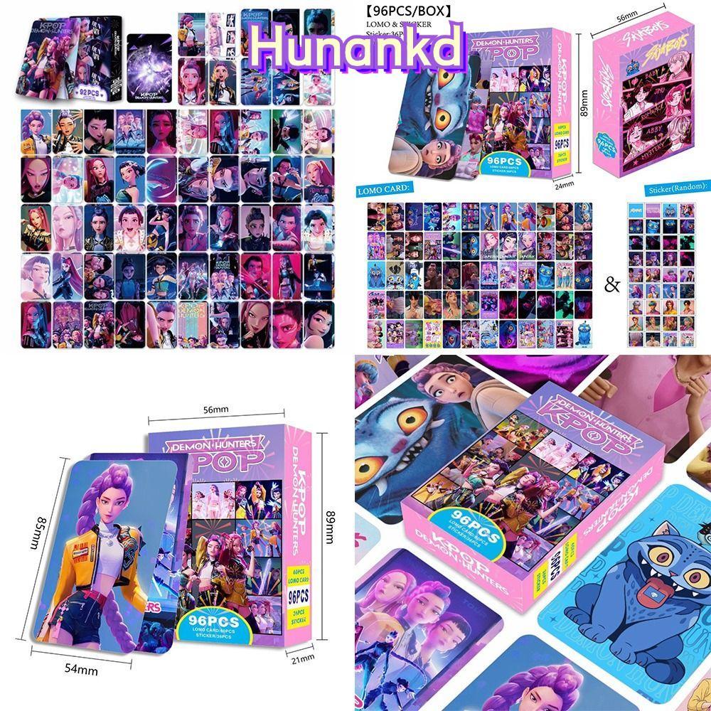 HUNAN Kpop Demon Hunters Photocards,Kpop Girl Group ของที่ระลึก Derpy ...