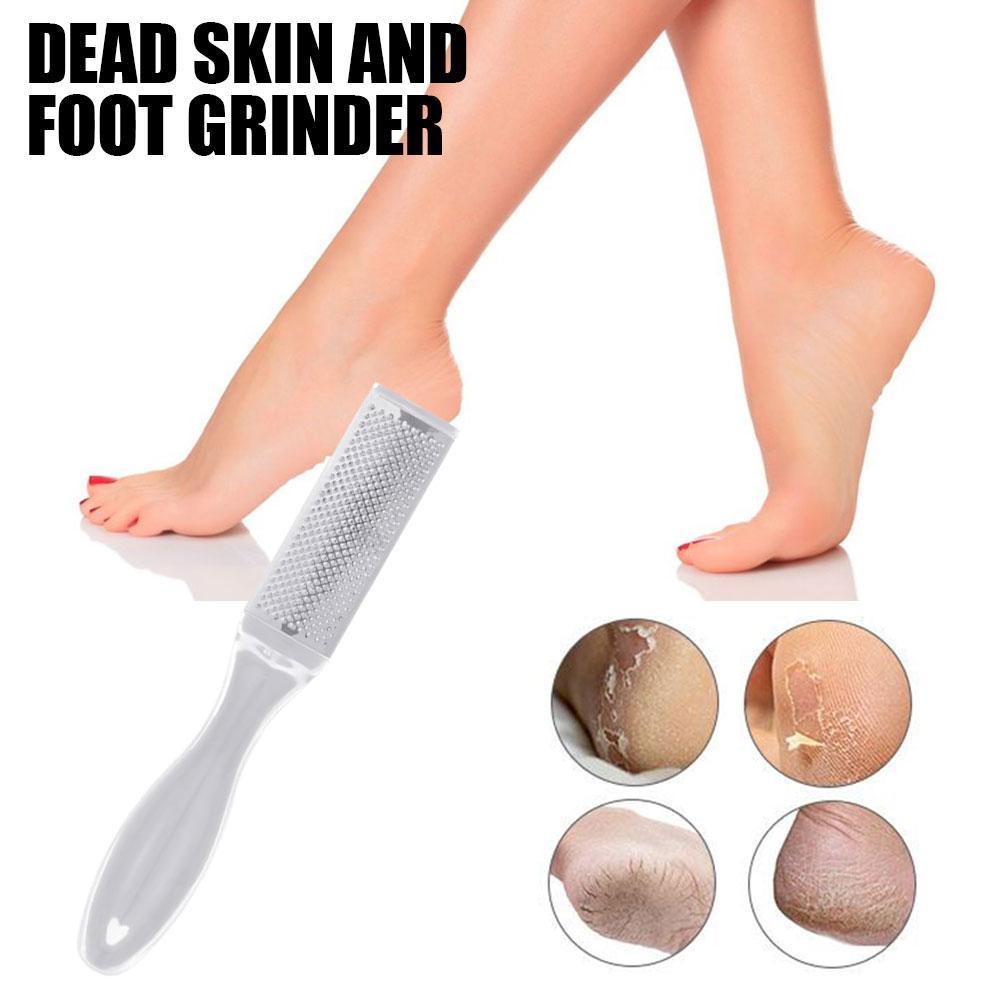 สแตนเลสสตีลเท้า Exfoliating Scrub Rub Board แคลลัส Spa Care Skin ...
