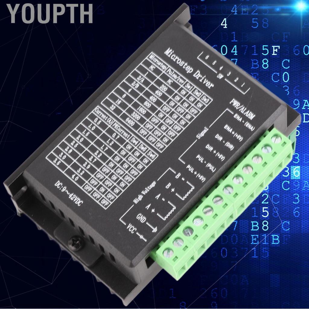 Youpth Youpth Stepper Motor DRIVER DC 9-40V 160W 0.5-4A Step Controller ...