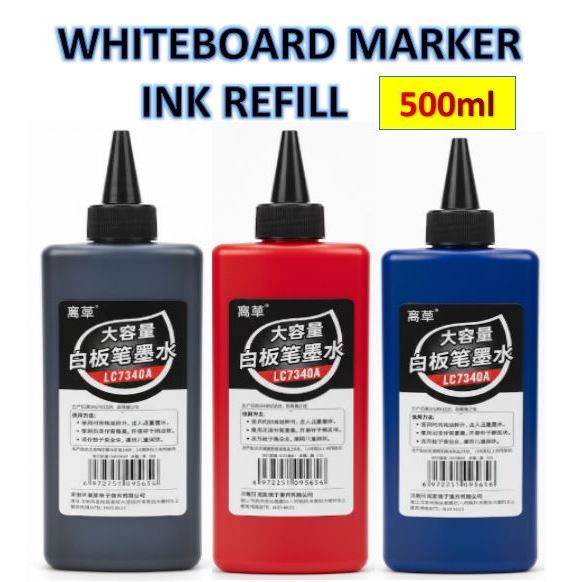 Whiteboard Marker Pen Ink Refill 500ml Whiteboard Ink White Board ...