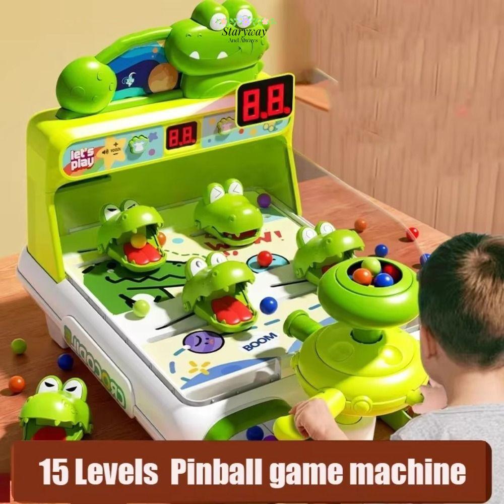 บอลพินบอลสําหรับเด็ก STARYSWAY |Challenge Party Games จระเข้ Pinball ...