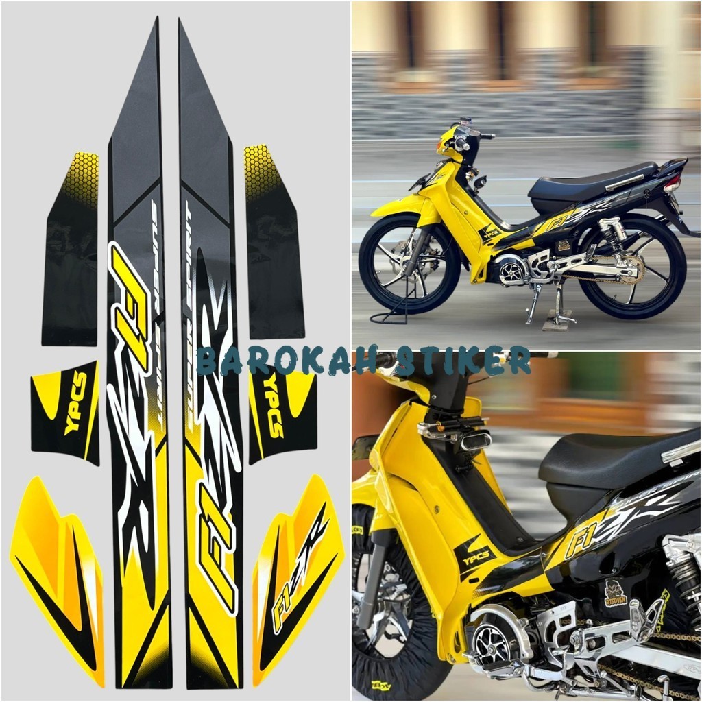 Yamaha F1ZR fizr fiz r f1 zr Malaysia Sport Dual Clutch Viral Black ...