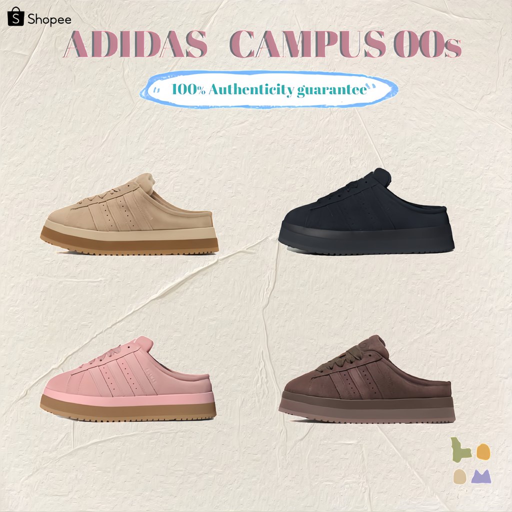 พรีออเดอร์（100% รับประกันของแท้）Adidas originals CAMPUS 00s JR3732 ...