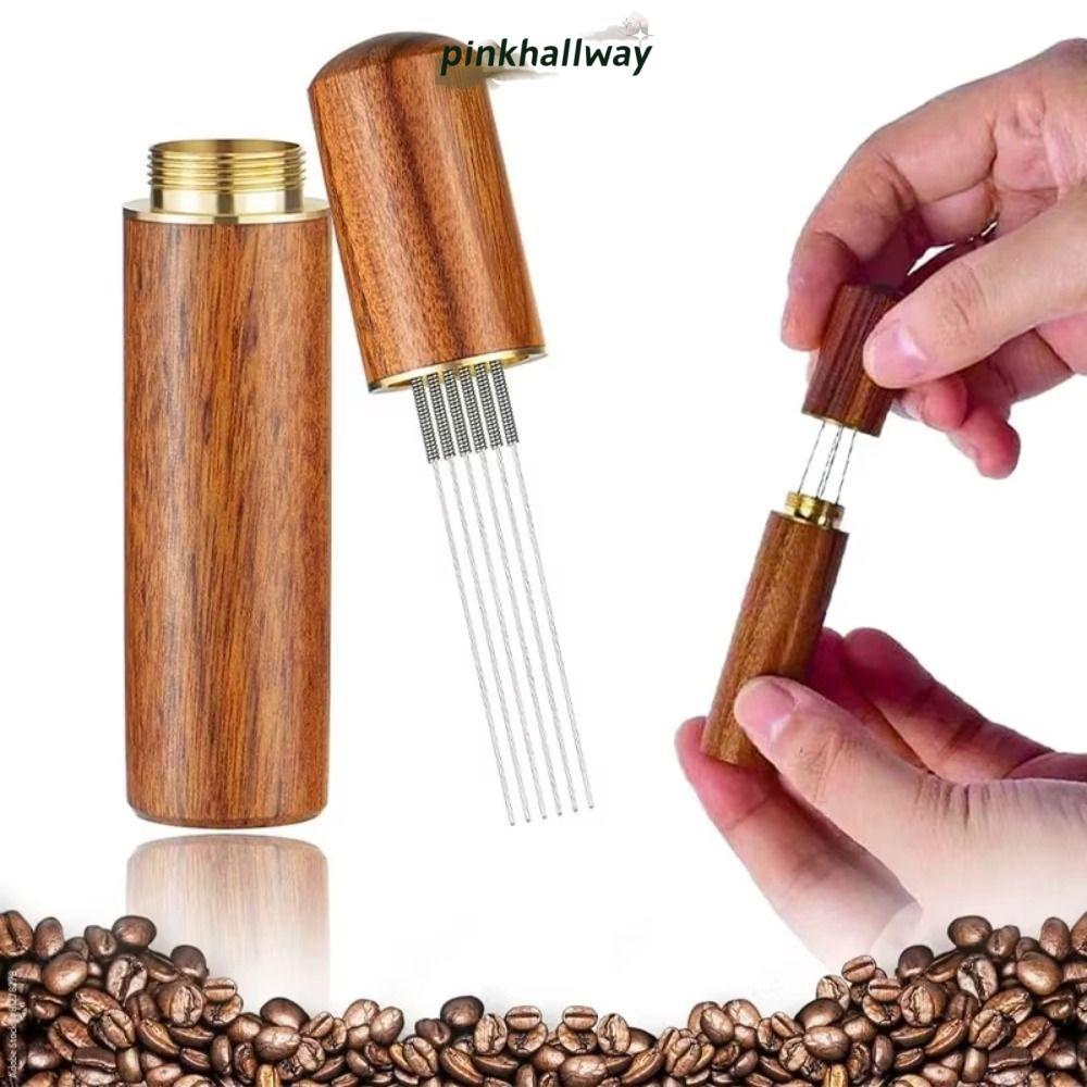 PINKHALLWAY ผงกาแฟ Tamper, มินิสแตนเลส Espresso Coffee Stirrer ...