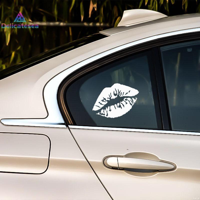 [Delicatesea] Kiss Lip Car Sticker Car Body Windows กันชนกระจกหน้ารถ ...
