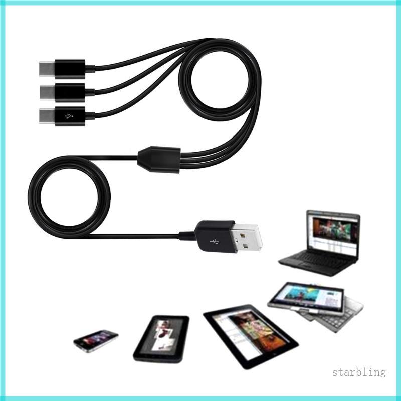Star USB C Splitter Cable USB 2 0 ประเภท A ชายเป็น USB Type C USB-C ชาย ...