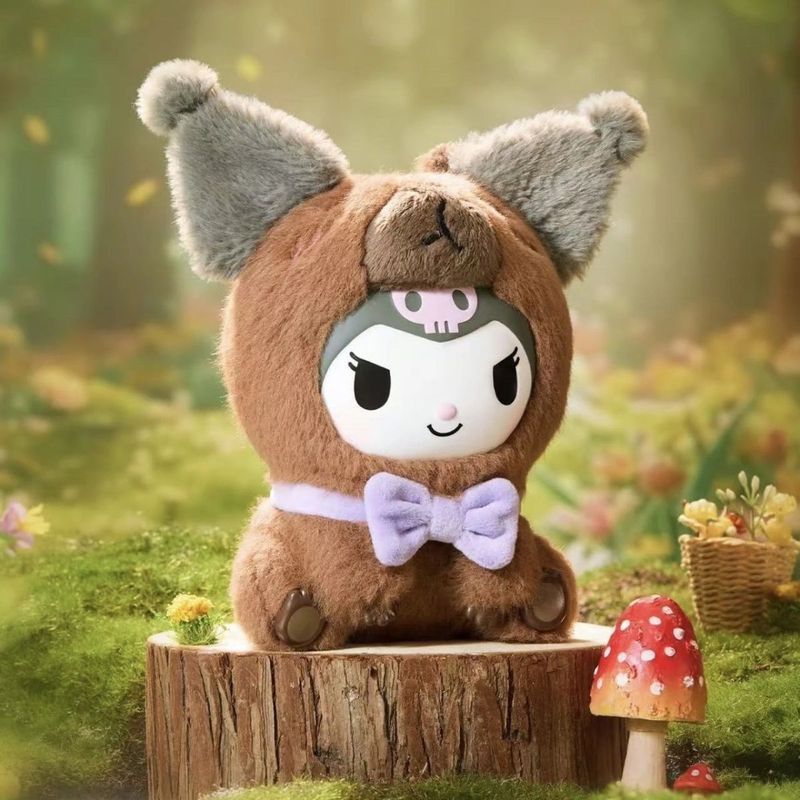 MINISO MINISO MINISO Sanrio พุทธ Capybara Series ตุ๊กตาไวนิล Mystery ...