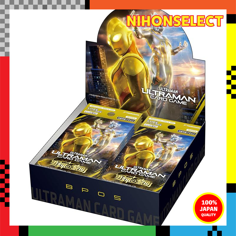 Tsuburaya Productions Ultraman Card Game Booster Pack 05: Dawn of Courage  [BP05] (BOX) 24 packs | Shopee Thailand