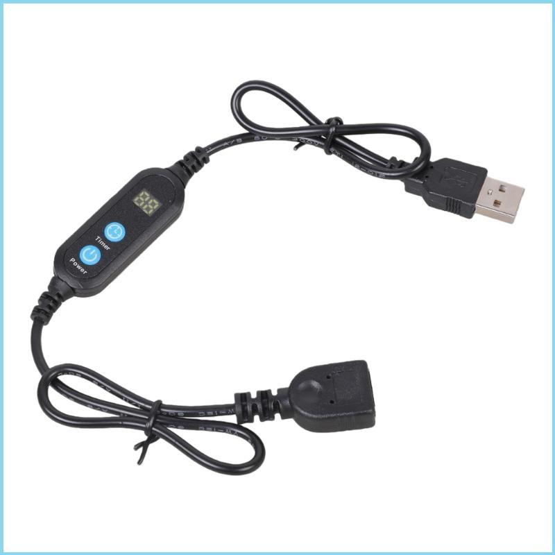 EZR อัจฉริยะ USB Timer ควบคุมสายไฟ 5V 2A อินพุตโปรแกรมสวิทช์สําหรับพัด ...